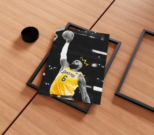 Lebron James Poster