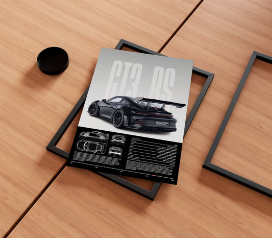 Porsche 911 GT3 RS Poster