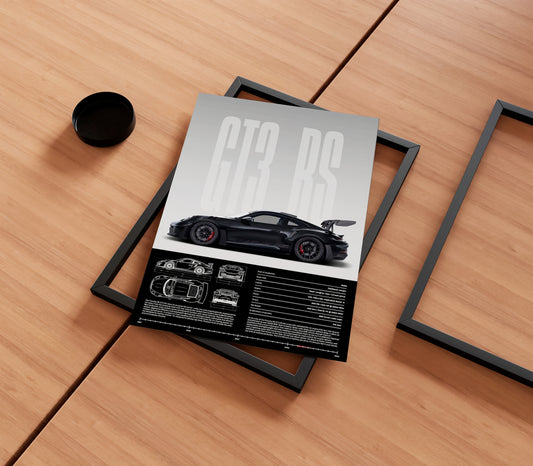 Porsche 911 GT3 RS Poster