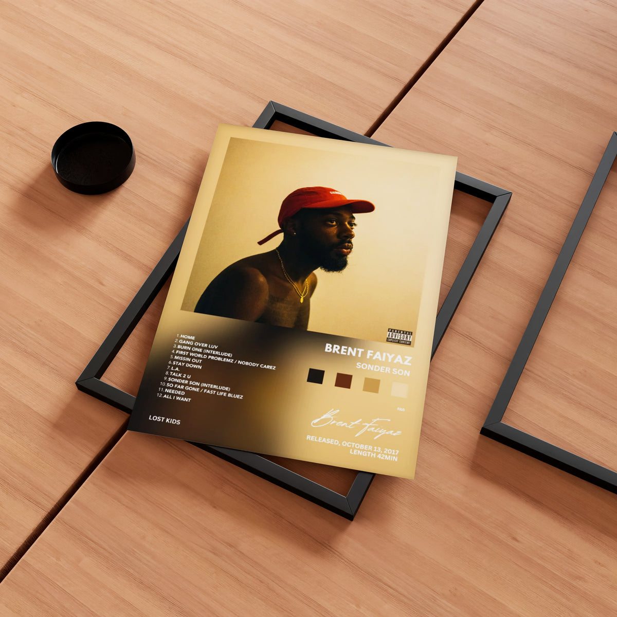 Brent Faiyaz 'Sonder Son' Album Poster