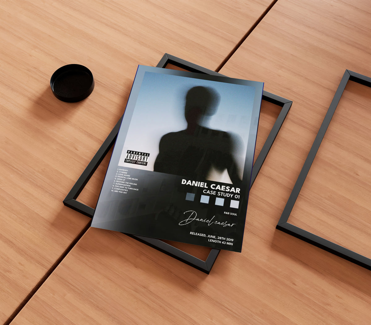 Daniel Caesar 'Case Study 01' Album Poster