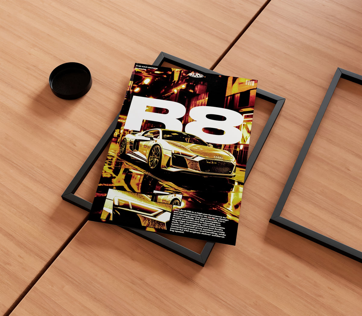Audi R8 Poster