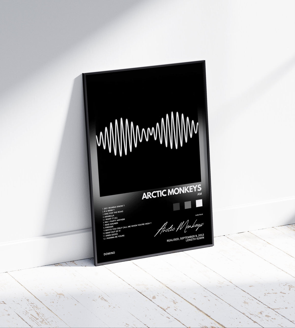 Arctic Monkeys 'AM' Album Poster