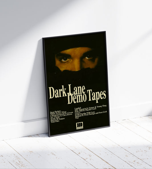 Drake 'Dark Lane Demo Tapes' Poster