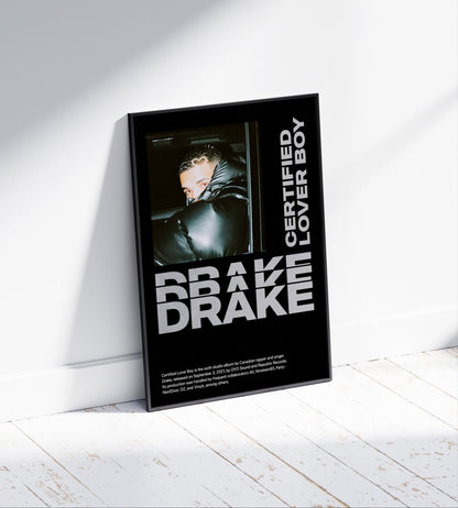 Drake 'Certified Lover Boy' Poster