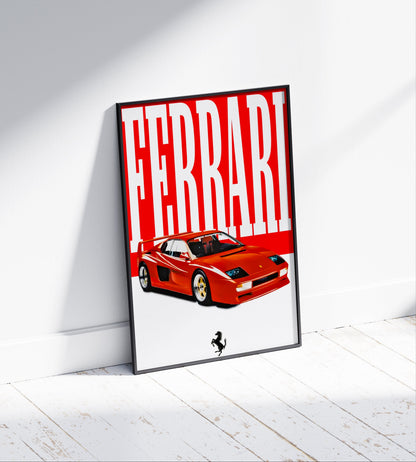 Ferrari Poster