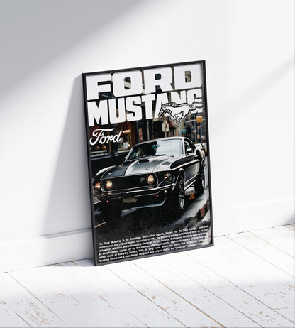 Ford Mustang Poster