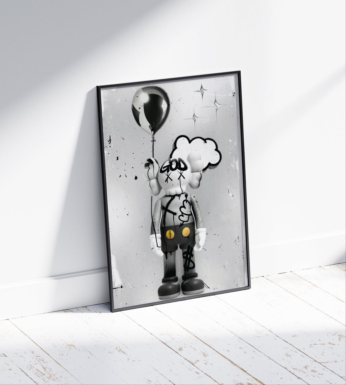 Kaws Balloons Poster