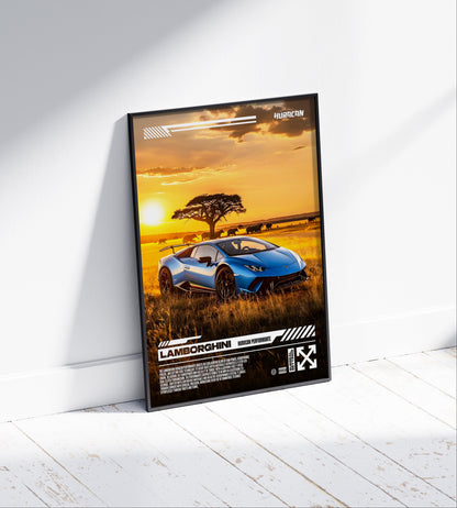 Lamborghini Huracan Poster