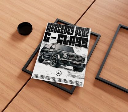 Mercedes Benz G-Class Poster