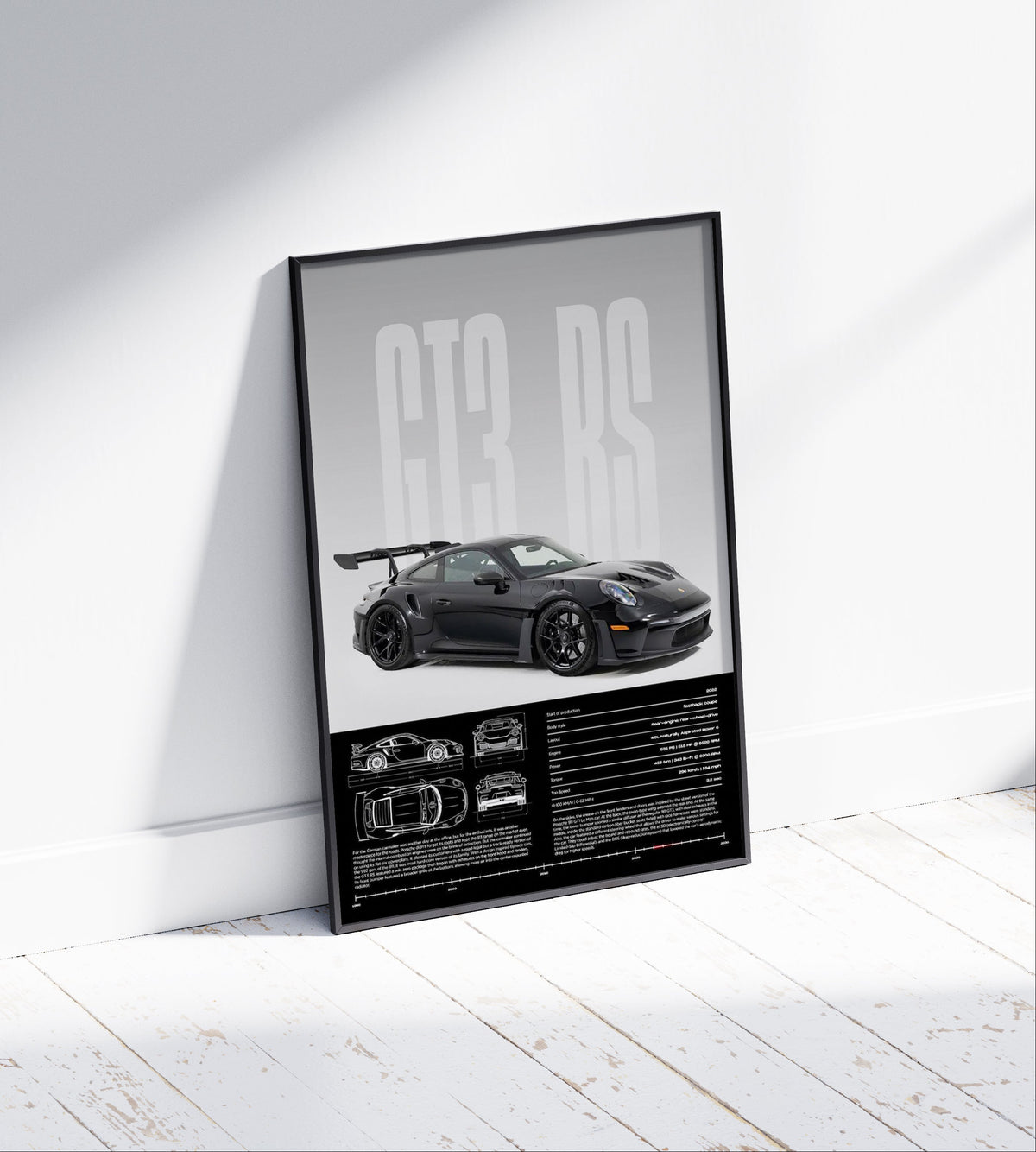 Porsche 911 GT3 RS Poster