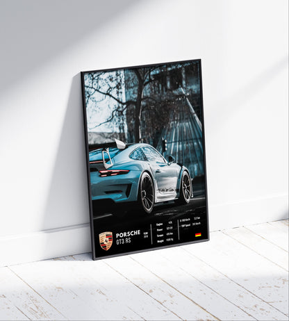 Porsche GT3 RS Poster