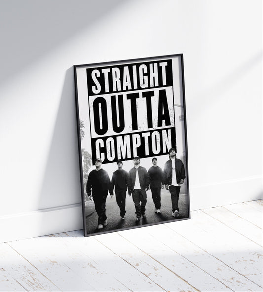 NWA 'Straight Outta Compton' Poster