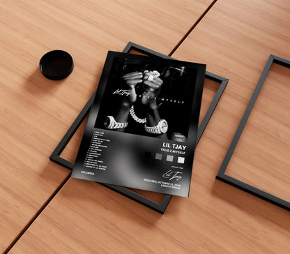 Lil Tjay 'True 2 Myself' Album Poster