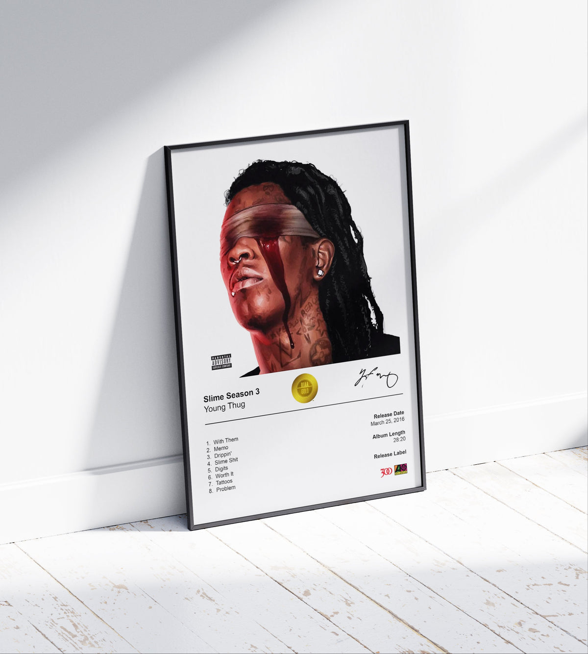 Young Thug 'Slime Season 3' Album Poster