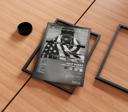 ASAP Rocky 'Long.Live.A$ap' Album Poster