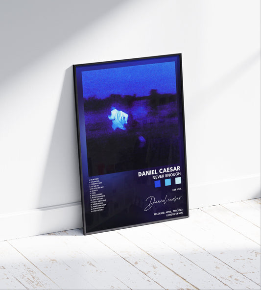 Daniel Caesar 'Never Enough' Album Poster