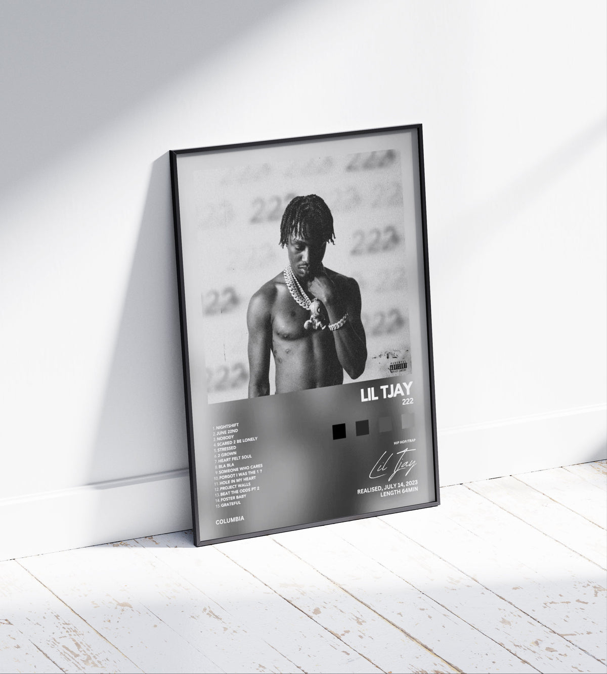 Lil Tjay '222' Album Poster