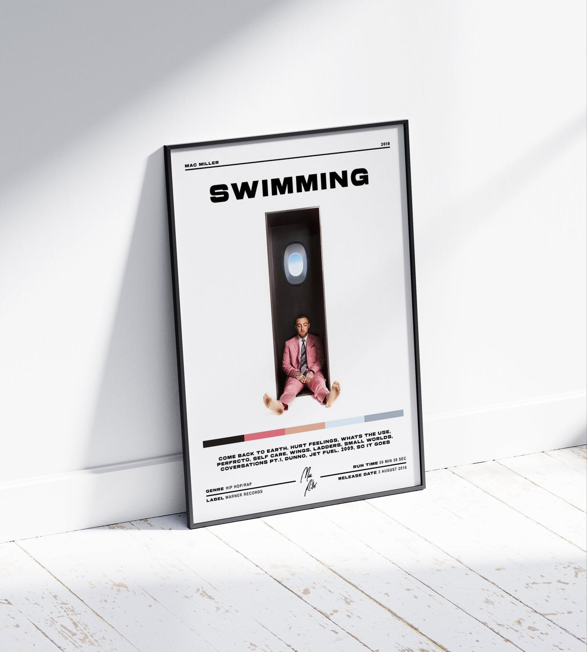 Mac Miller 'Swimming' Poster