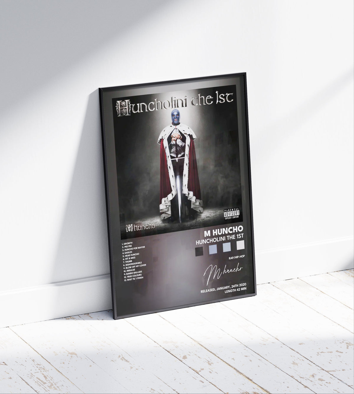 M Huncho 'Huncholini The 1st' Album Poster