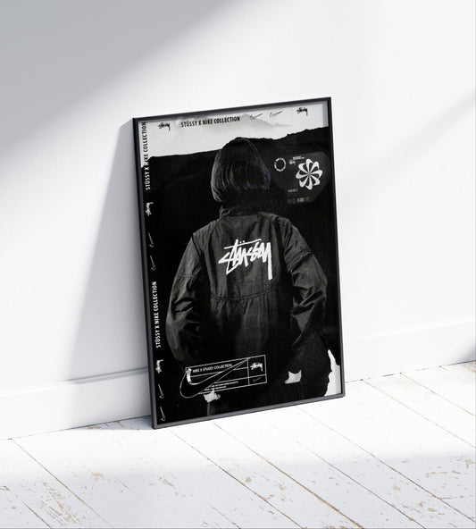 Nike x Stussy Poster