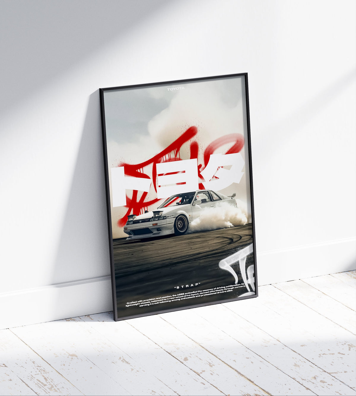 Nissan AE86 Poster