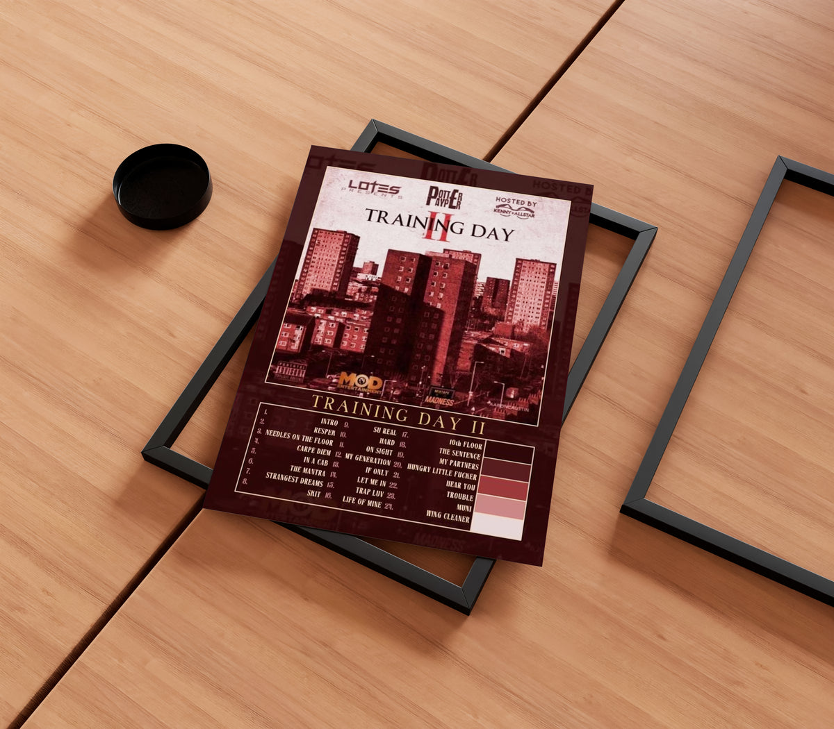 Potter Payper 'Training Day 2' Album Poster
