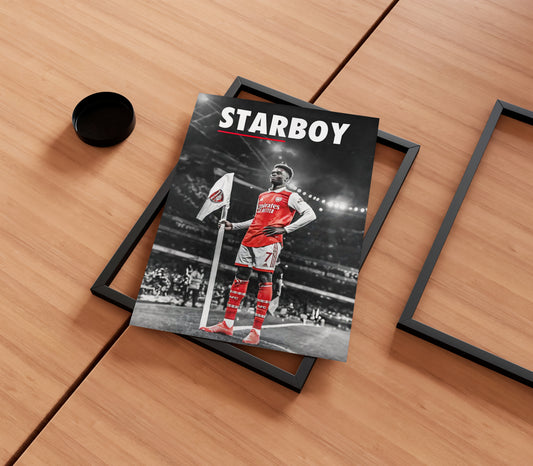 Bukayo Saka Poster