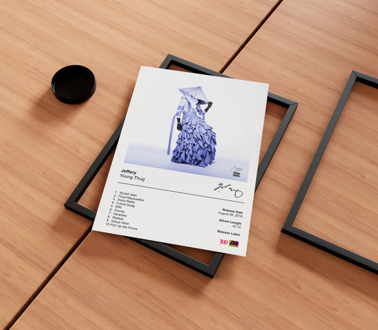 Young Thug 'Jeffery' Album Poster